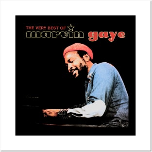 Marvin Gaye // Pianist // 90s Style Posters and Art